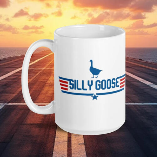 Silly Goose Top Gun 15oz Coffee Mug